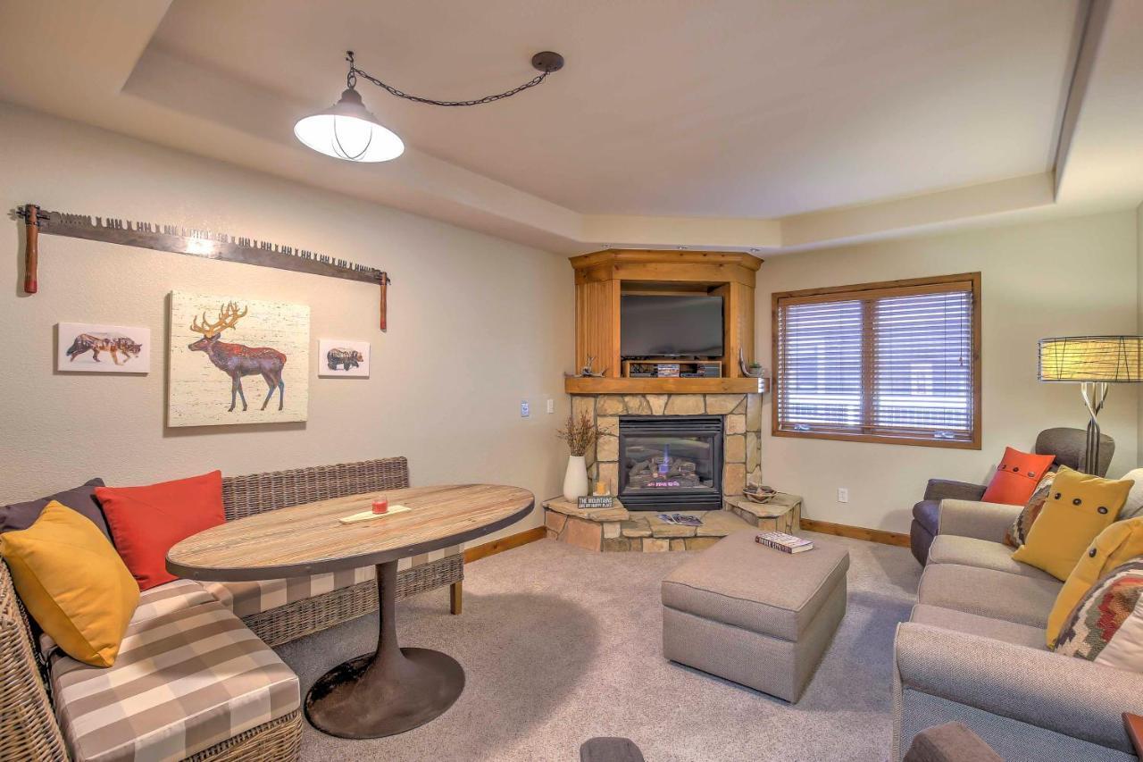 Breck Studio With Hot Tub Access, Walk To Main St! 브레켄리지 외부 사진