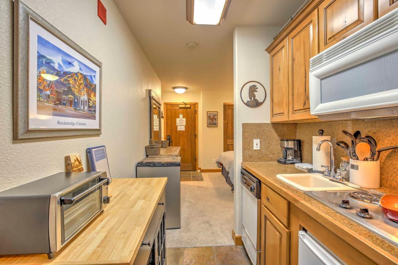 Breck Studio With Hot Tub Access, Walk To Main St! 브레켄리지 외부 사진