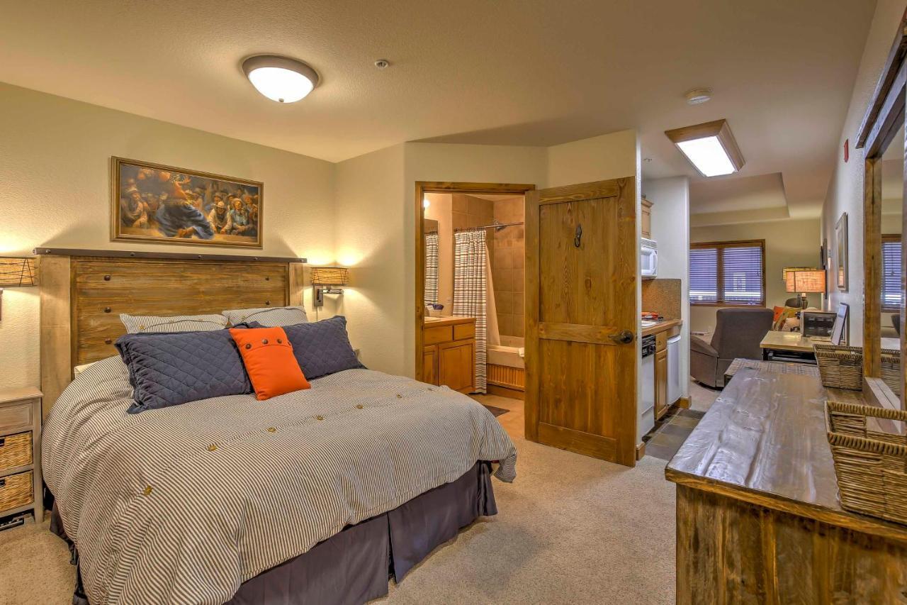Breck Studio With Hot Tub Access, Walk To Main St! 브레켄리지 외부 사진