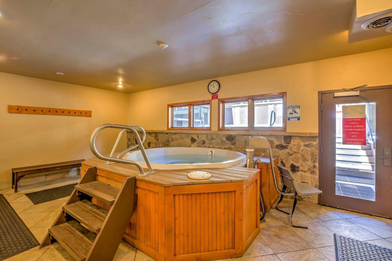 Breck Studio With Hot Tub Access, Walk To Main St! 브레켄리지 외부 사진